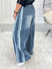 Time And Lace Denim Pants