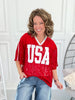 USA Babe Lace Top