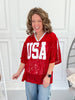 USA Babe Lace Top