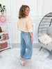 Cool Intentions - Judy Blue Cropped Wide Leg Jean - Final Sale