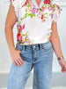 Walk Of Fame - Judy Blue Fray Hem Ankle Wide Leg Jean