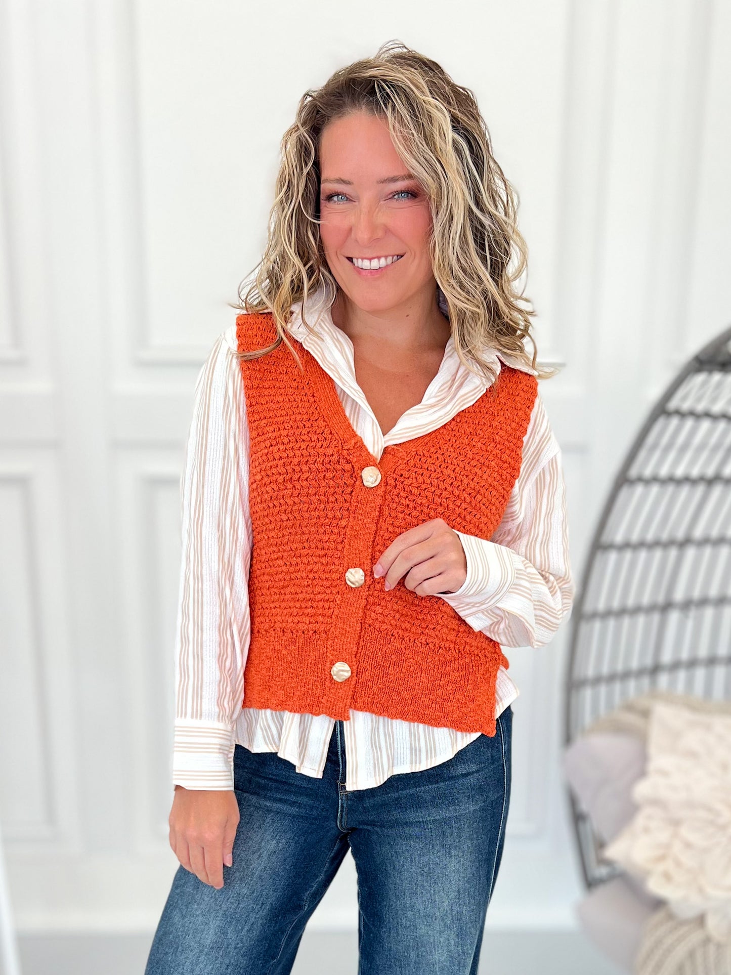 Soft Spoken Sweater Vest