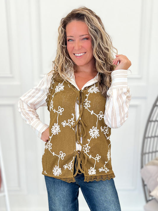 Write Your Story Knit Vest