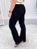 Dark Mode - Judy Blue PETITE Black Denim Bootcut Jean