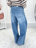 Free Flow - Judy Blue Featherweight Chambray Wilhelmina Pull On Jean