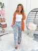 Blossomed Love Floral Jeans
