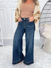 Boogie Nights - Judy Blue Palazzo Jean with Patch Pockets