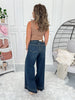 Boogie Nights - Judy Blue Palazzo Jean with Patch Pockets