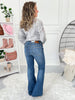 Perfect Angle - Judy Blue Jaqueline Angular Seam Flare Jean