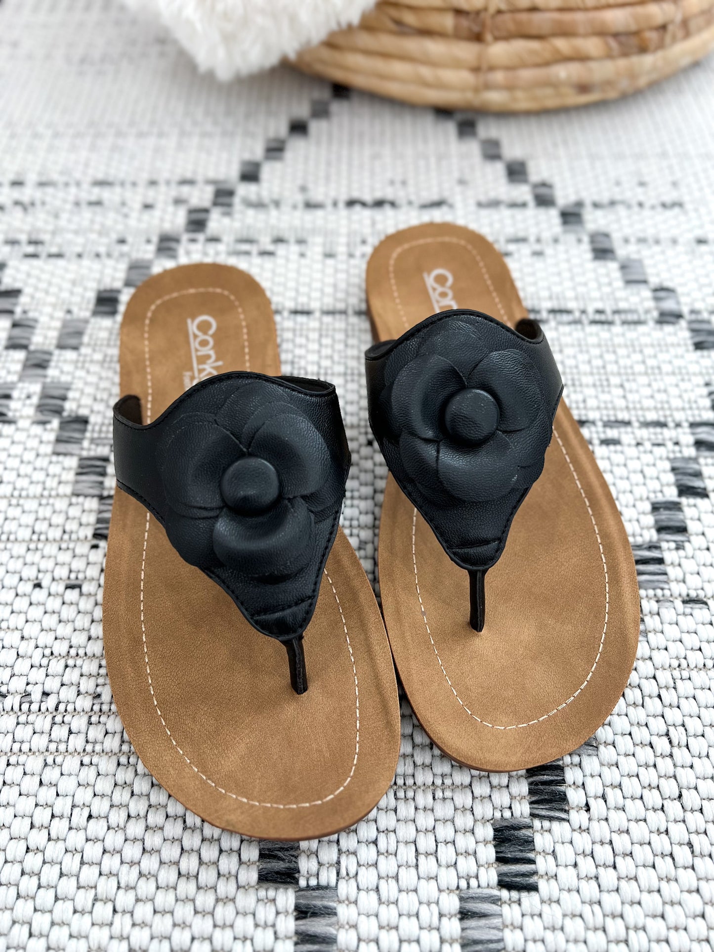 Corky's So Delish Sandal - Black