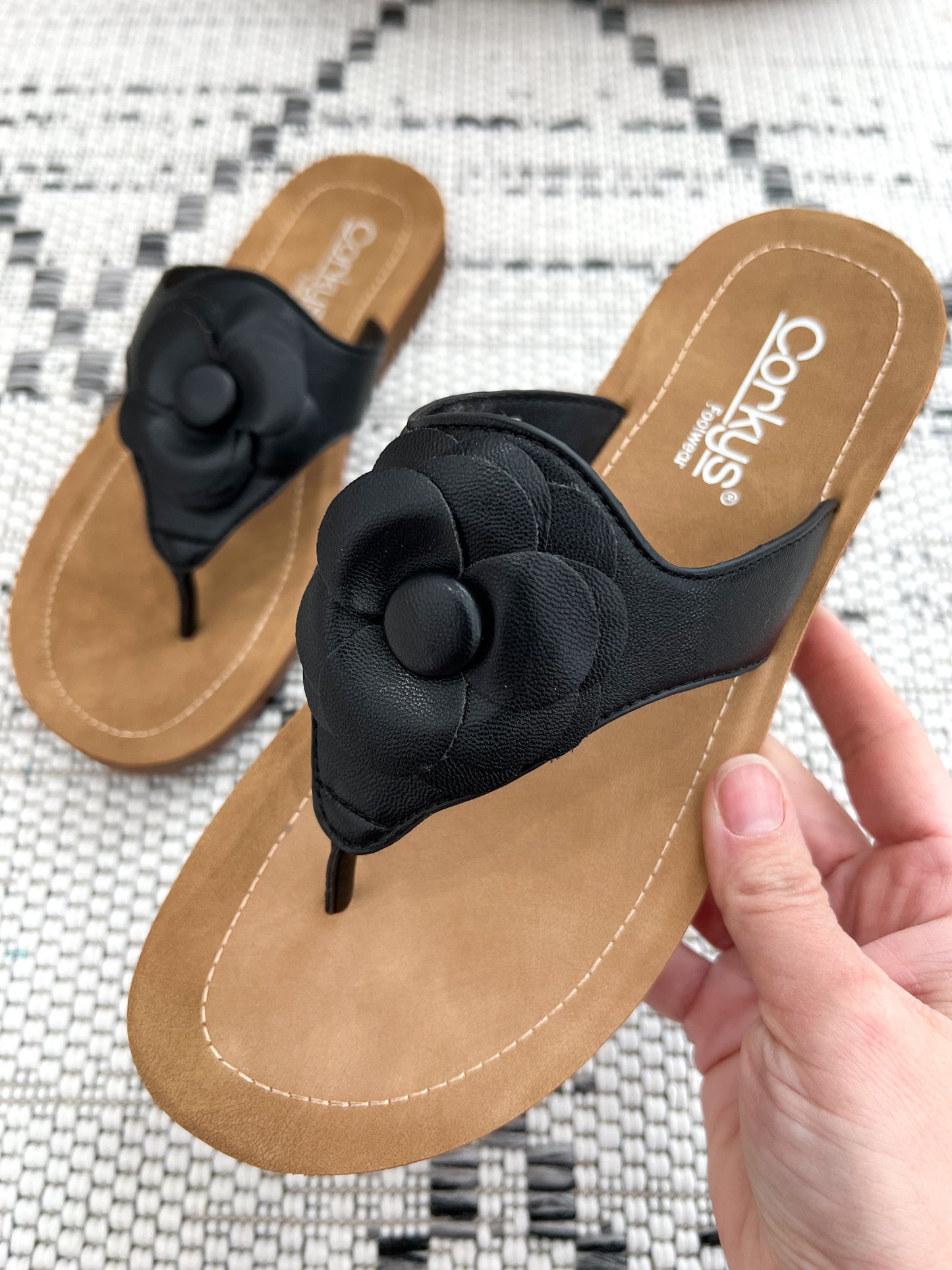 Corky's So Delish Sandal - Black