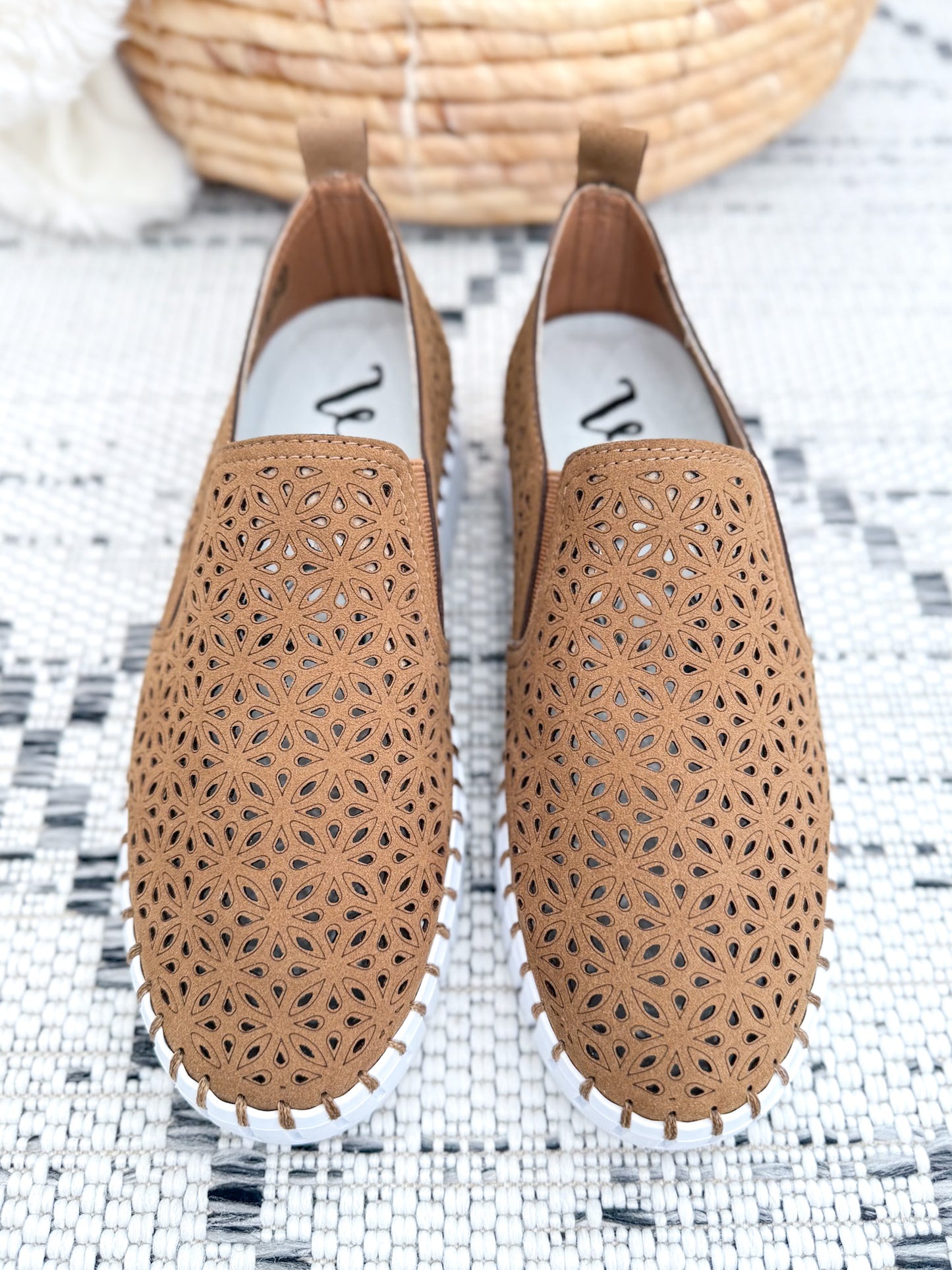 Very G Nicole Platform Shoe - Tan