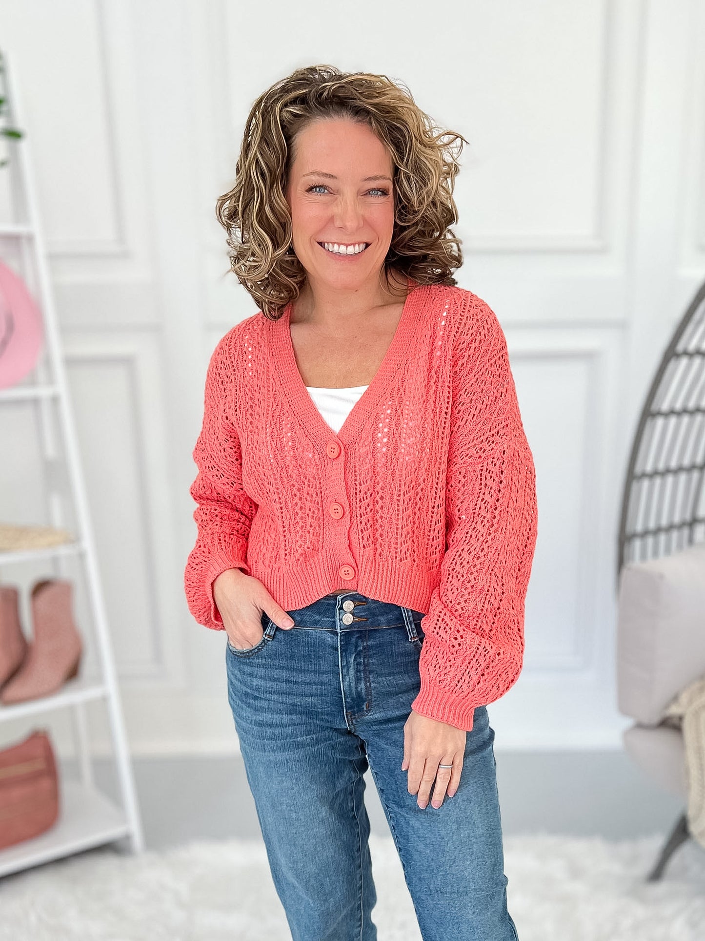 On A Good Note Knit Cardigan