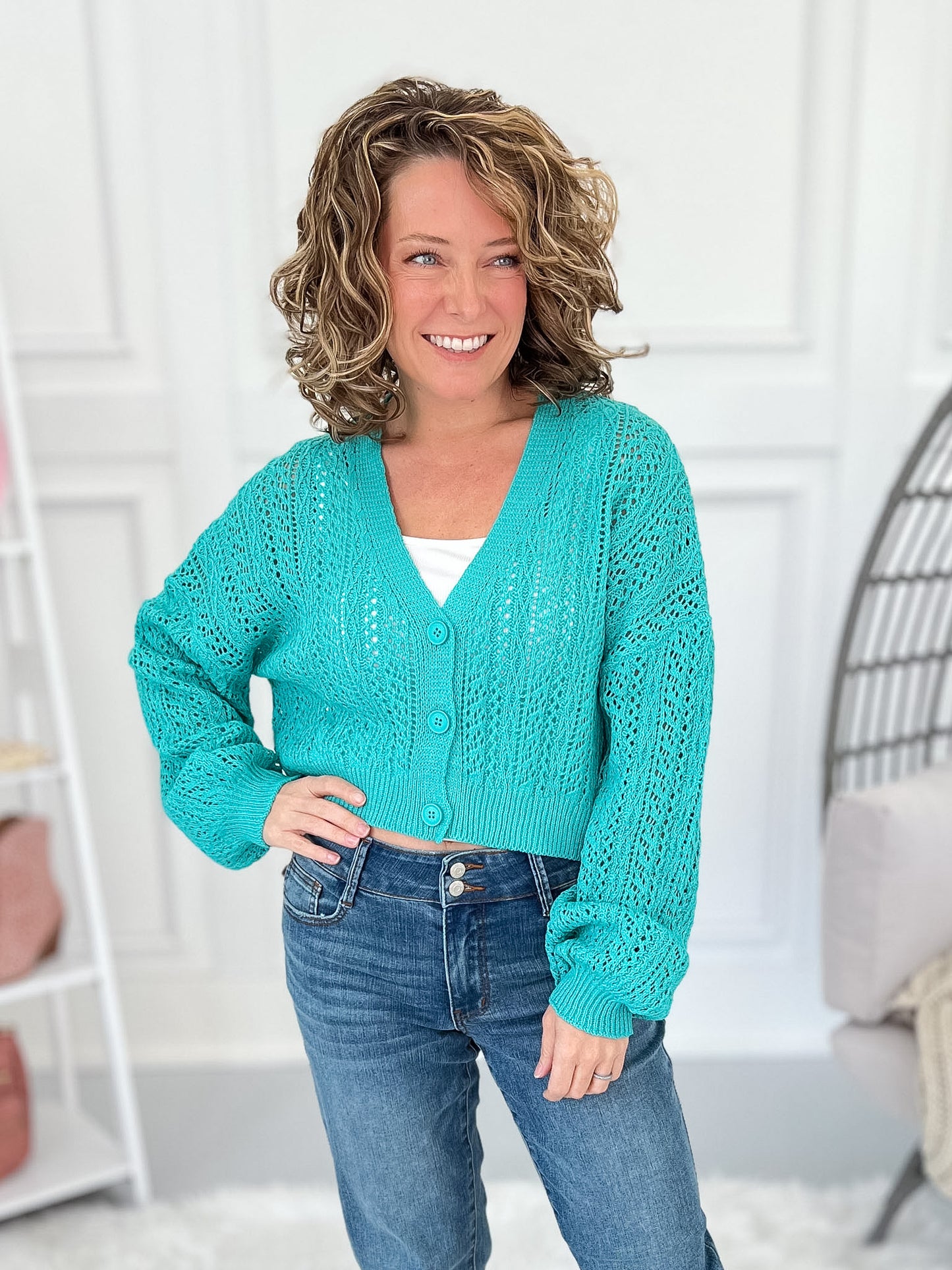 On A Good Note Knit Cardigan