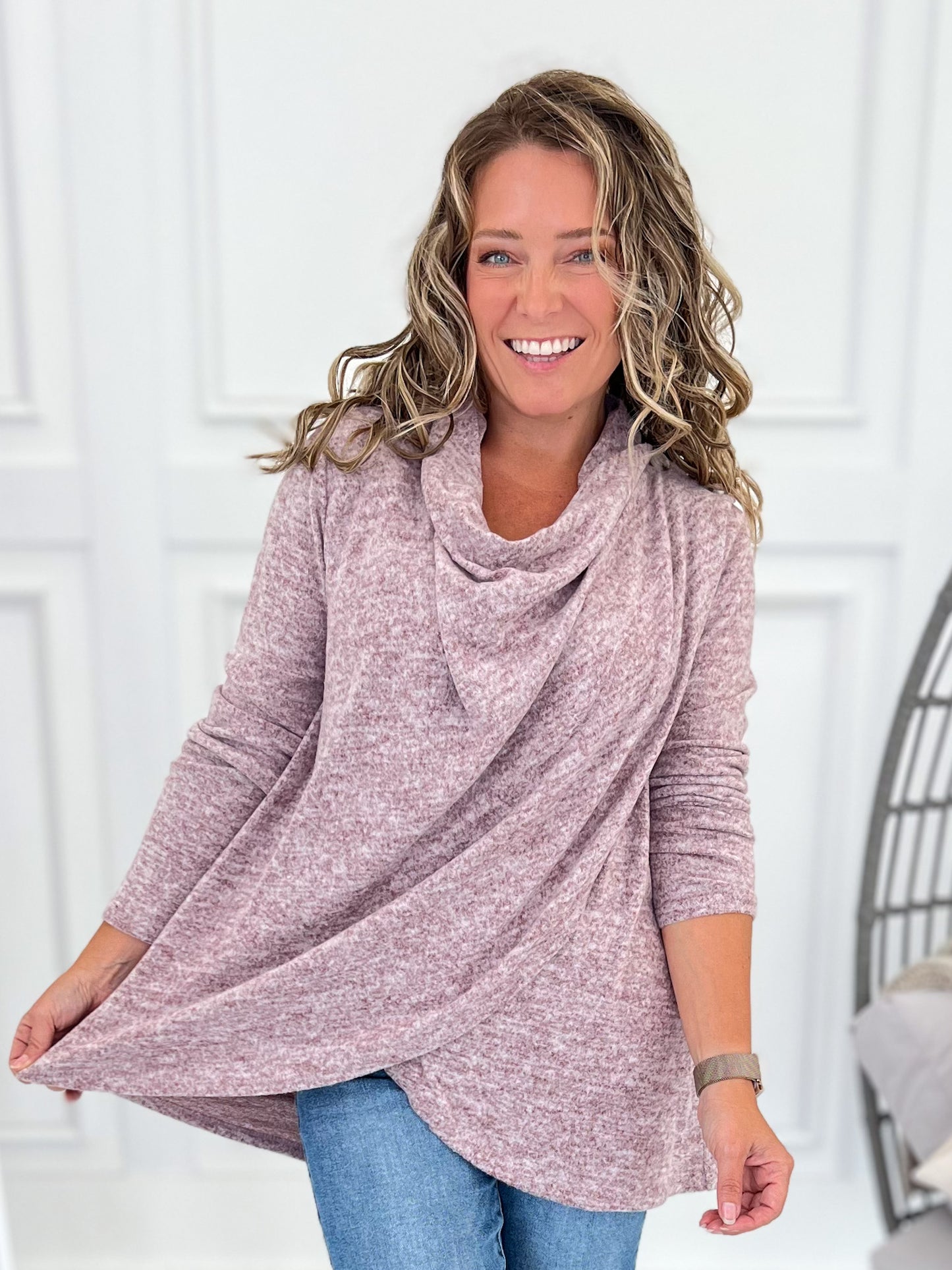 Whole New Journey Top - Convertible Tunic to Cardigan