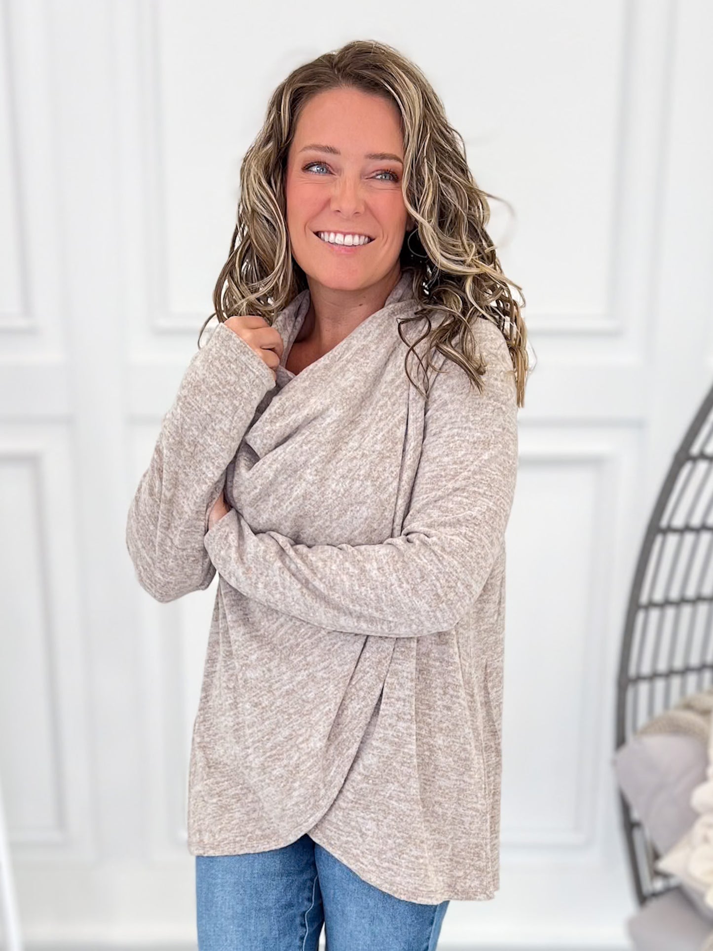 Whole New Journey Top - Convertible Tunic to Cardigan