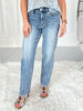 Hits Just Right - Judy Blue Ankle Straight Leg Jean