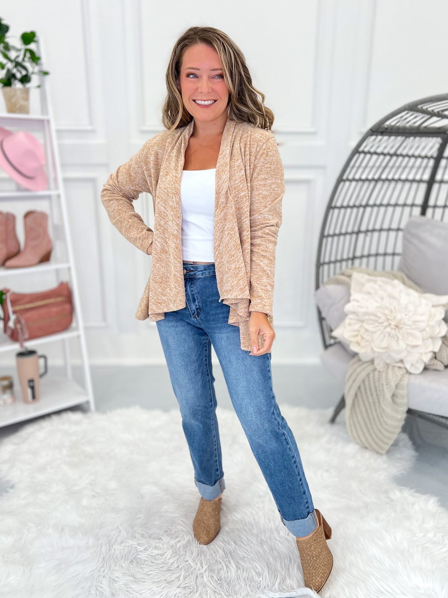 Whole New Journey Top - Convertible Tunic to Cardigan