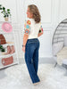 Little Pick Me Up - Judy Blue Contoured Boy Bootcut Jean
