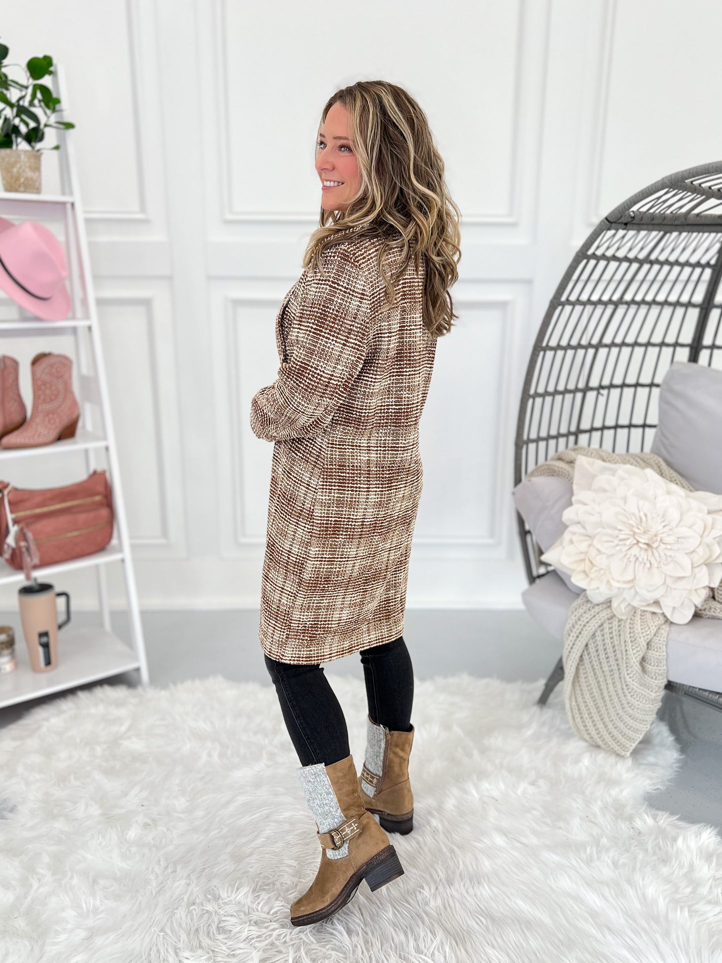 While We Wait Knit Jacket