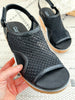 Corky's Carley Wedge - Black Mesh