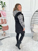 Harlow Long Vest - Black