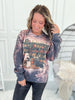 Ghost Reading Bleached Graphic Crewneck