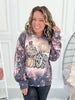Pumpkin Cowhide Bleached Graphic Crewneck