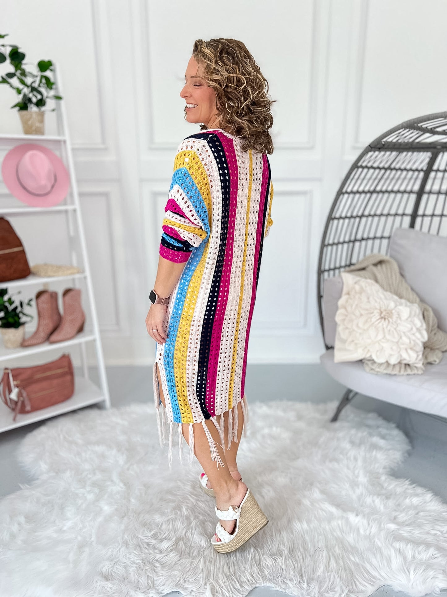 Delilah Boho Cover Up - Tropical