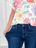 Unfinished Business - Judy Blue PETITE Retro Wide with Adjustable Waistband