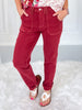 Red Eye Ready - Judy Blue Vintage Red Aurora Weekender Jean