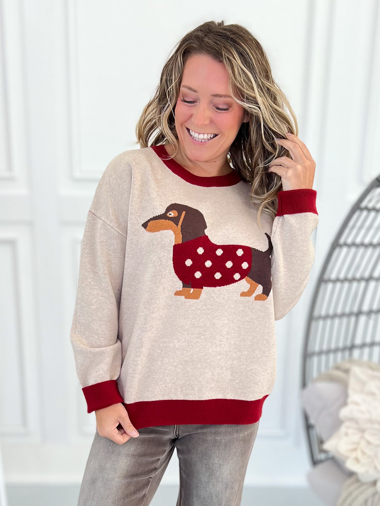 Weiner Wonderland Sweater