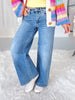 Business Casual - Judy Blue Ankle Wide Leg Jean