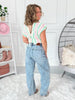 Double Vision - Judy Blue Double Waistband Marlow Arc Jean