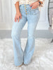 The Headliner - Judy Blue Patch Pocket Flare Jean