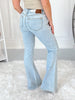 The Headliner - Judy Blue Patch Pocket Flare Jean