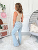 The Headliner - Judy Blue Patch Pocket Flare Jean