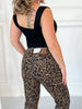 On The Catwalk - Judy Blue Leopard Bootcut Jean