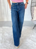 Foot Loose  - Judy Blue Wilhelmina Wide Leg Jean