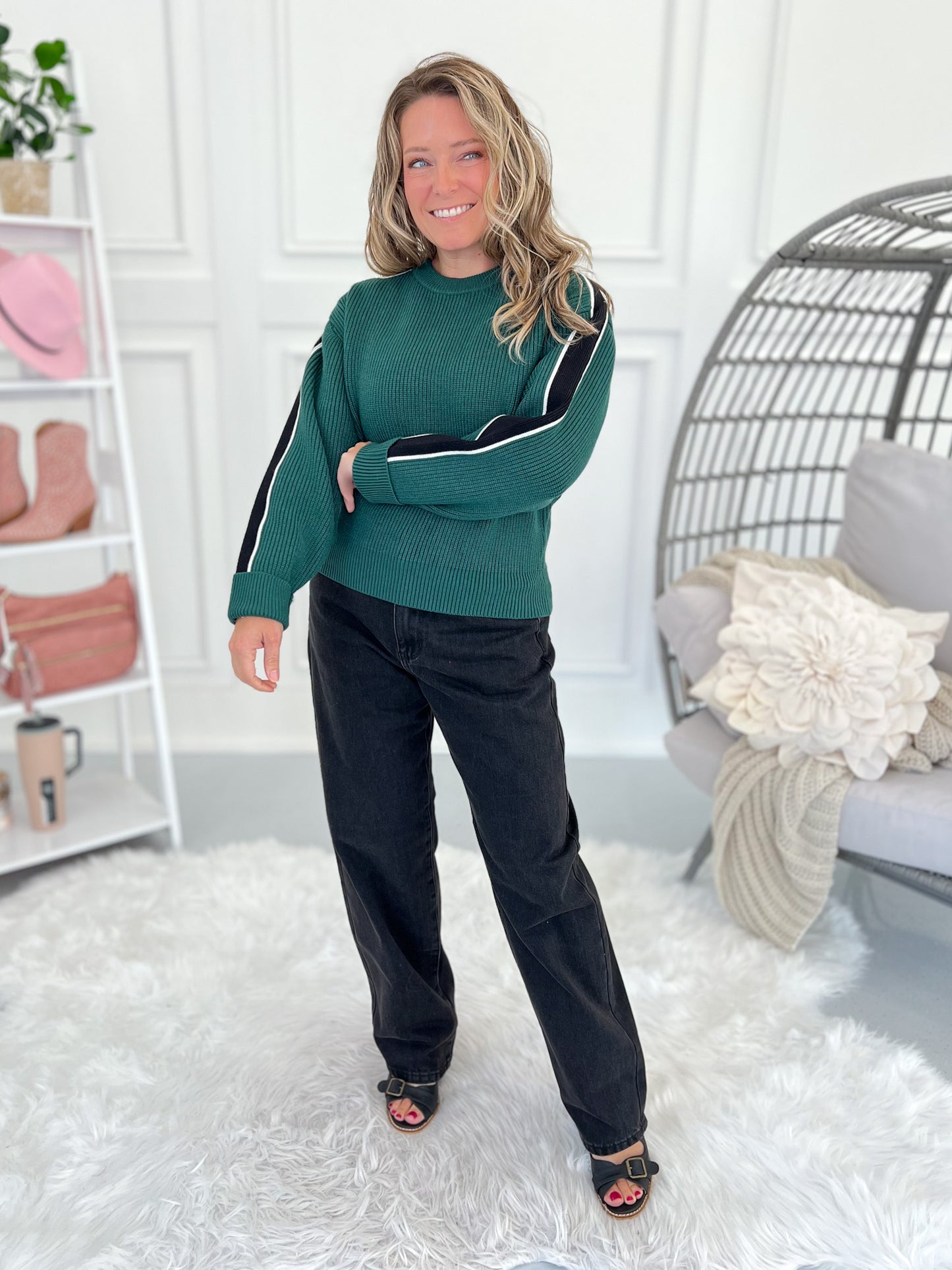 A Classic Touch Sweater