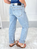 Loop Me In - Judy Blue Boyfriend Jean with Bandana Loop