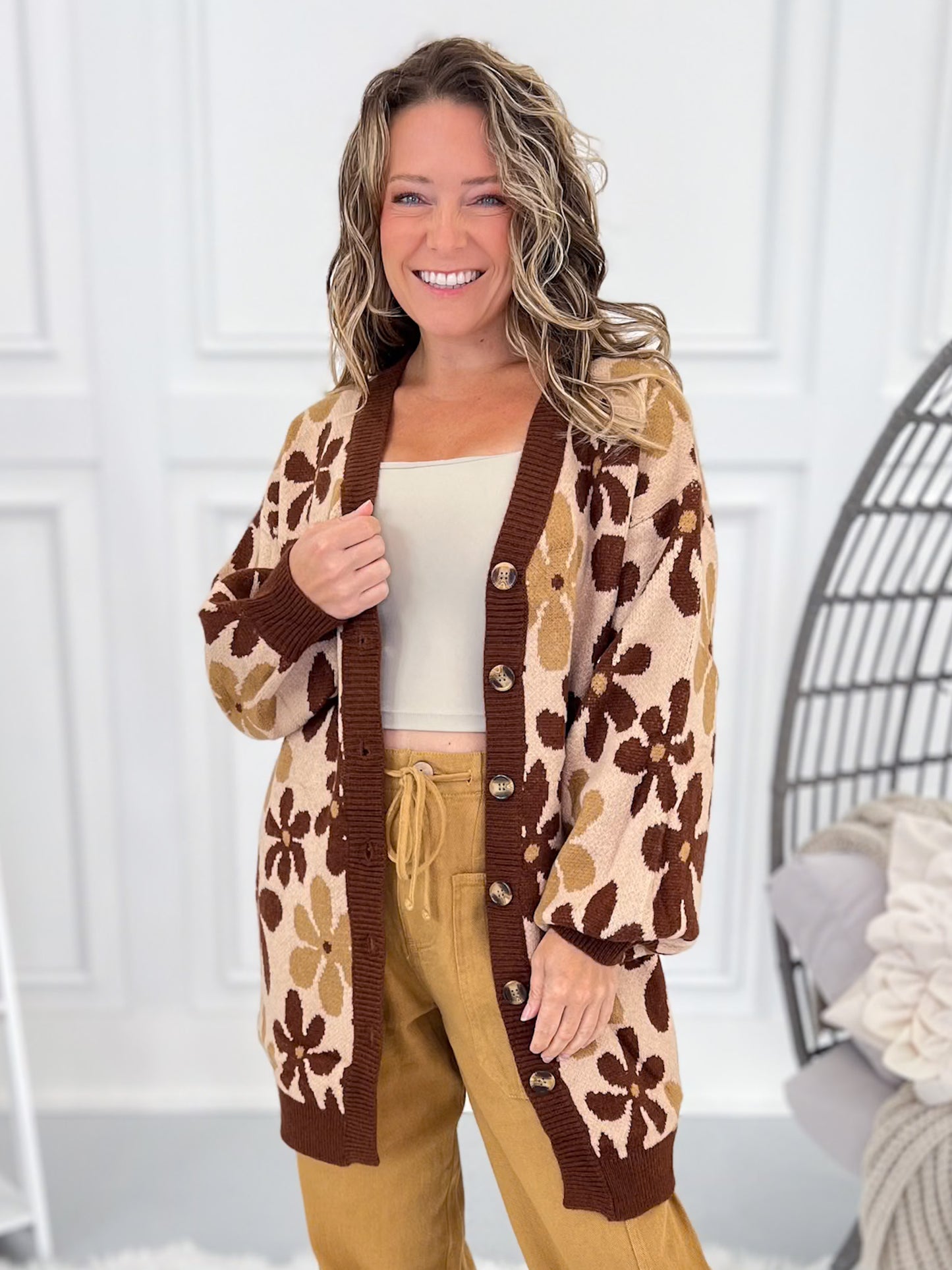 Vintage Vibes Knit Cardigan