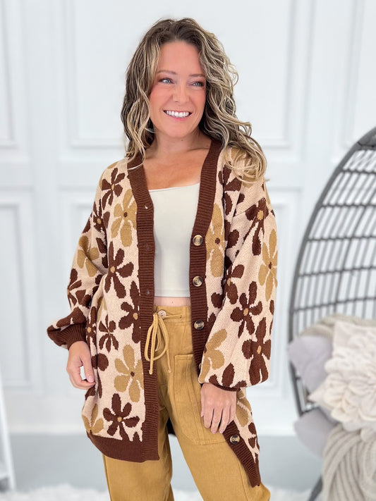 Vintage Vibes Knit Cardigan