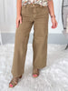 Golden Hour - Judy Blue Vintage Yoke Ankle Wide Leg Jean