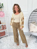 Golden Hour - Judy Blue Vintage Yoke Ankle Wide Leg Jean