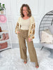 Golden Hour - Judy Blue Vintage Yoke Ankle Wide Leg Jean