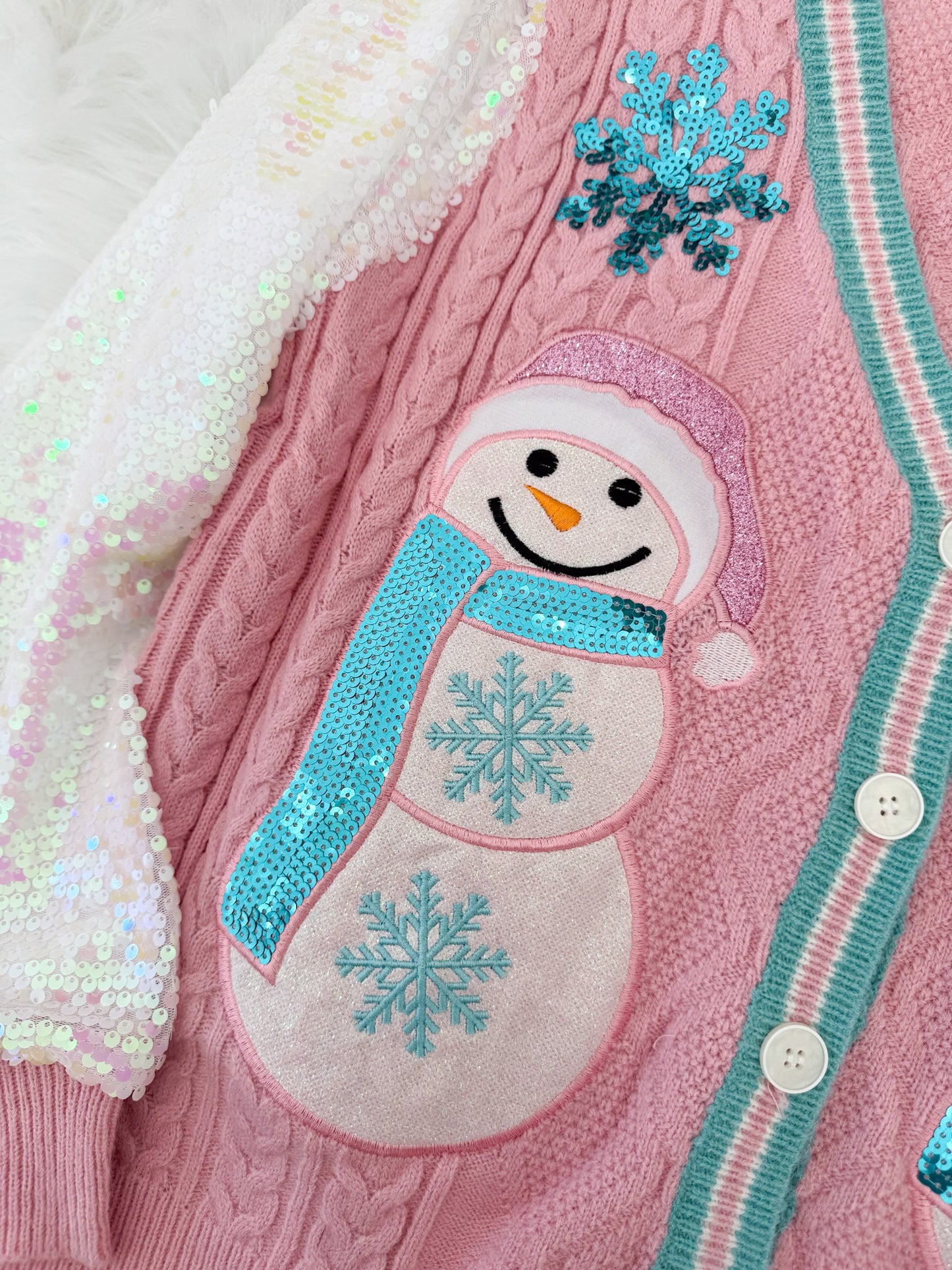 Let It Snowman Cardigan