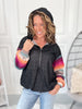 Sunset Sleeves Hoodie - Black