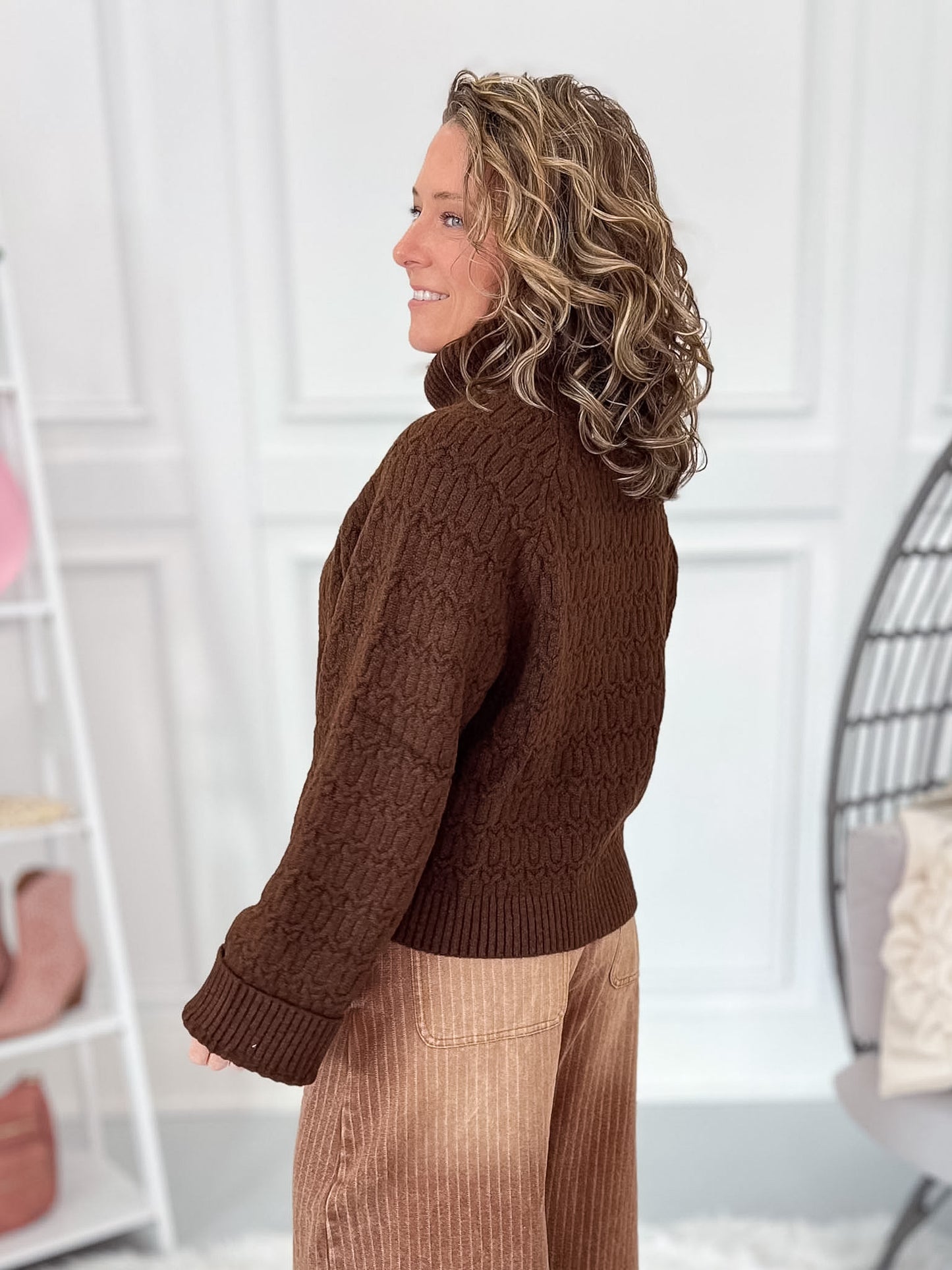 Spoke Too Soon Sweater