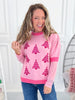 Pink Wonderland Knit Top